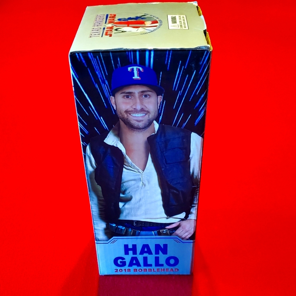 Joey Gallow Texas Rangers Baseball Bobblehead